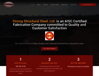 strongsteel.com screenshot