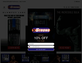 strongsupps.com screenshot