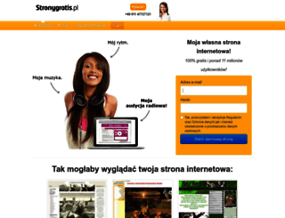 stronygratis.pl screenshot