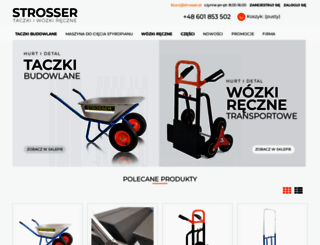 strosser.pl screenshot