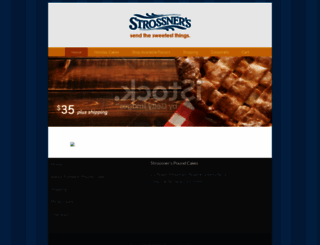 strossnerspoundcakes.com screenshot