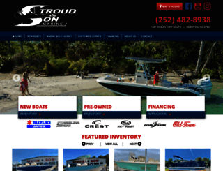 stroudandson.com screenshot