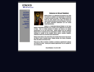 stroudmediation.com screenshot
