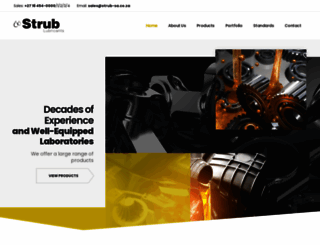 strub-sa.co.za screenshot
