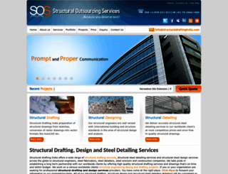 structuraldraftingindia.com screenshot