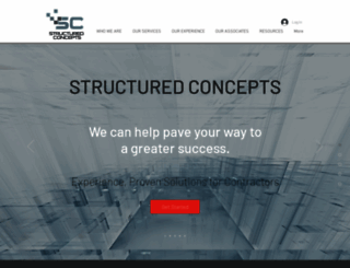structured-concepts.com screenshot