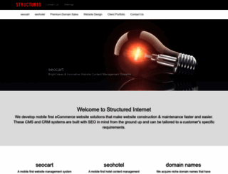 structured.co.uk screenshot