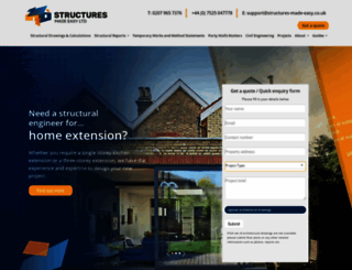 structures-made-easy.co.uk screenshot