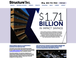 structuretec.com screenshot