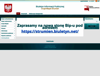 strumien.bip.net.pl screenshot