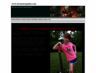 strummerguitar.com screenshot