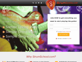 strumschool.com screenshot