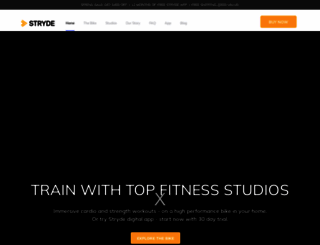 strydebike.com screenshot