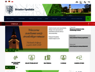 strzelceopolskie.pl screenshot