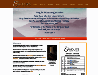 stsaviourseastbourne.org.uk screenshot