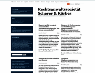 stscherer.wordpress.com screenshot