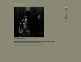 stuartbrisley.com screenshot