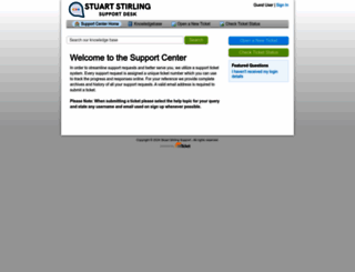 stuartstirlingsupport.com screenshot