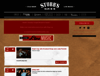 stubbsaustin.com screenshot