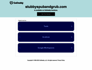 stubbyspubandgrub.com screenshot