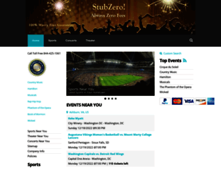 stubzero.com screenshot