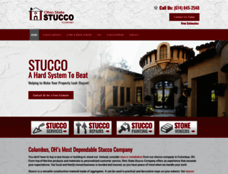 stucco-columbus.com screenshot