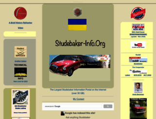 studebaker-info.org screenshot
