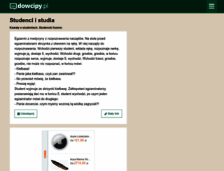 studenci.dowcipy.pl screenshot