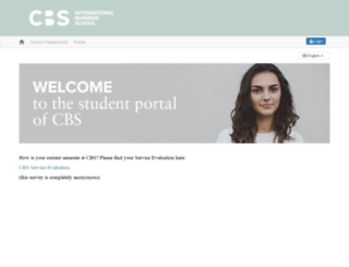 student.cbs-edu.de screenshot