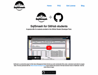 student.sqlsmash.com screenshot