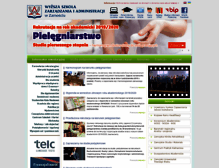 student.wszia.edu.pl screenshot