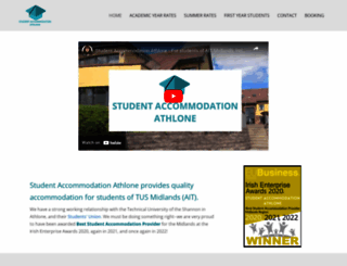 studentaccommodationathlone.com screenshot