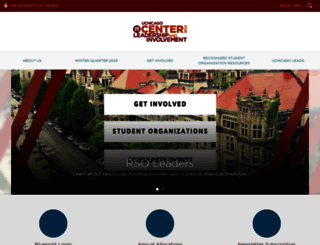 studentactivities.uchicago.edu screenshot