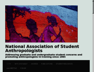 studentanthropologists.org screenshot