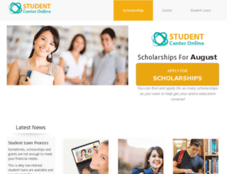 studentcenteronline.com screenshot