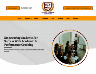 studentcoachingservices.com screenshot