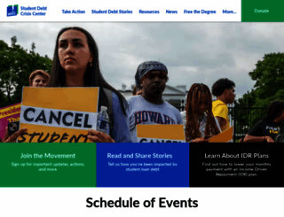studentdebtcrisis.org screenshot