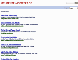 studentenjobwelt.de screenshot