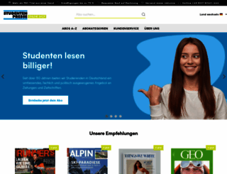 studentenpresse.com screenshot