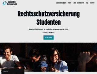 studentenrechtsschutz.de screenshot