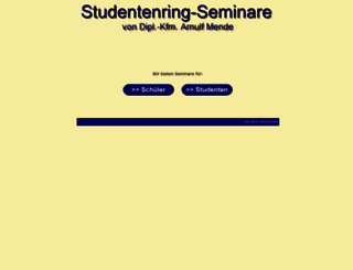 studentenring-seminare.de screenshot