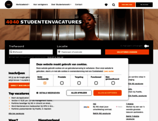 studentenwerk.nl screenshot