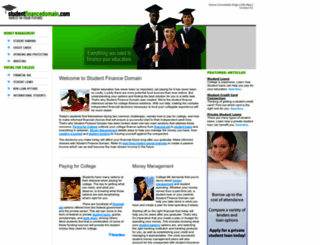 studentfinancedomain.com screenshot