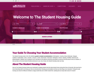 studenthousingguide.co.uk screenshot