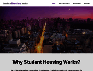 studenthousingworks.com screenshot