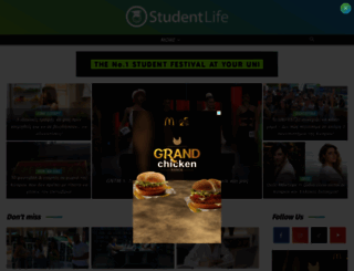 studentlife.com.cy screenshot
