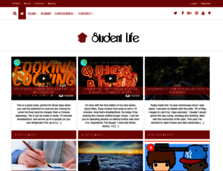 studentlifeblog.co.uk screenshot