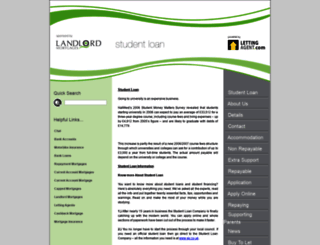 studentloan.co.uk screenshot