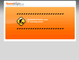 studentnewsie.com screenshot
