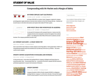 studentofvalue.com screenshot